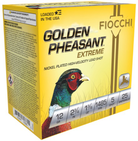 FIO GOLDEN PHEASANT HV 12GA 2.75 #5 25/10