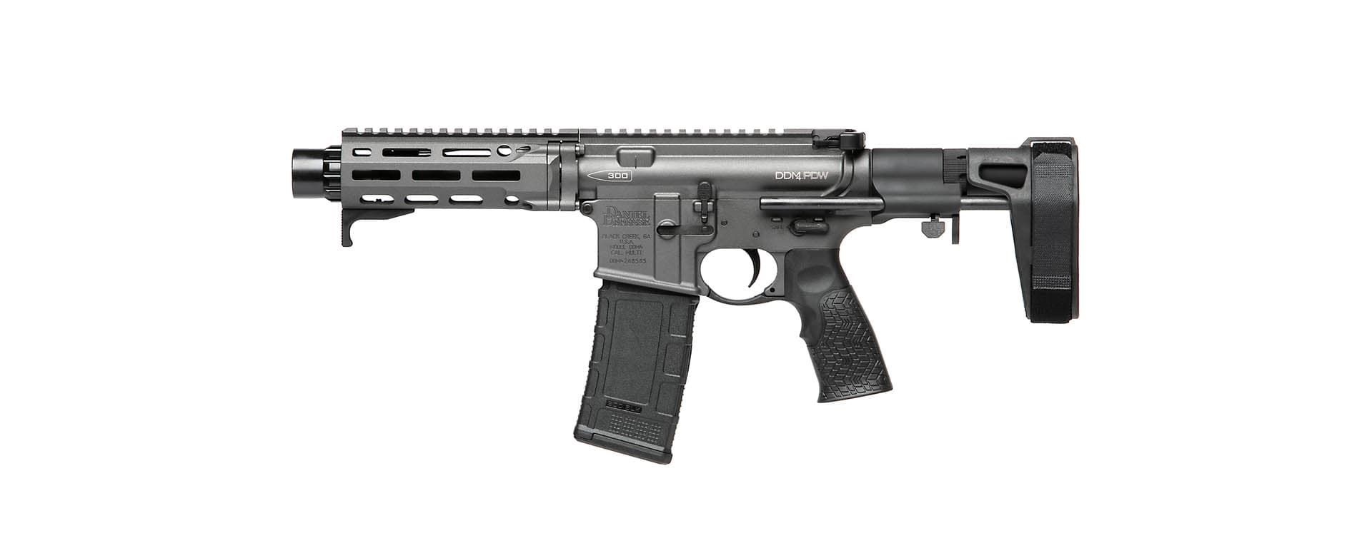 DANIEL DEFENSE DDM4 PDW PIST 300BLK COB PSB #