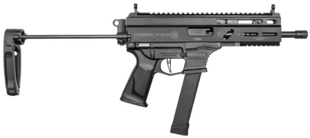 Grand Power 810091152867 Stribog SP9A3G 9mm Luger 8" Black PDW Tailhook Brace