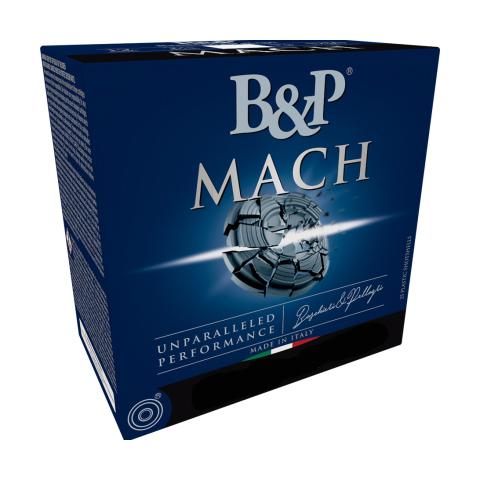 B&P Mach LV Professional Handicap Shotshells 12ga 2-3/4" 1-1/8 oz 1250 fps #7.5 25/ct