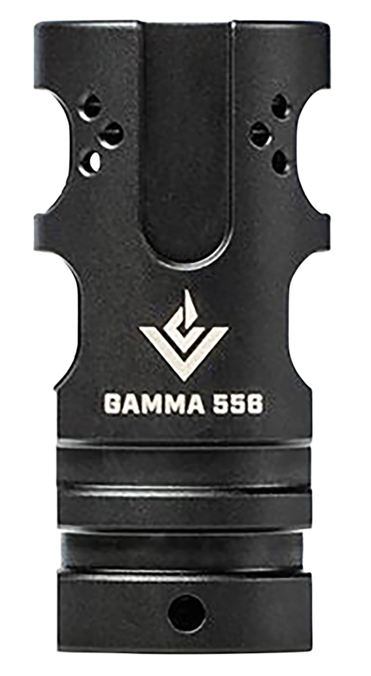 Aero Precision APVG200001A VG6 Gamma 5.56x45mm NATO 1/2"-28 tpi, Black Stainless Steel, 2 Port Brake