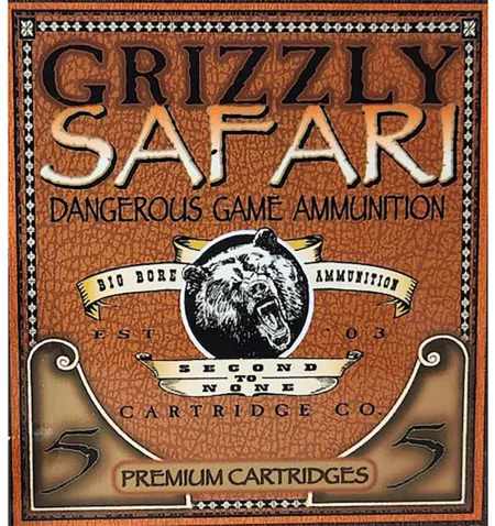 Grizzly Ammo GC47NE1   470NitroExpress 500gr Triple Shock X 5 Per Box/10 Case