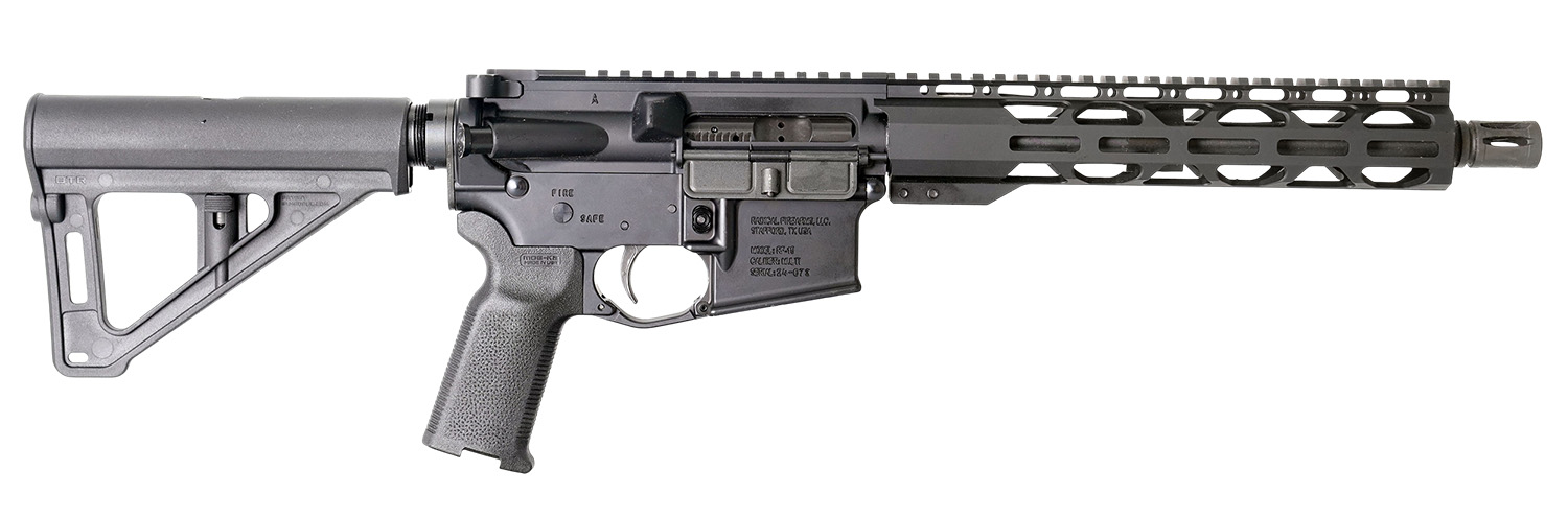 Radical Firearms FP105762X39HBAR10RPRBT BTR  7.62x39mm 10.50" Black Polymer
