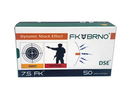Italian Firearms Group TMTAMMOF9   7.5FK 101gr Flat Nose 50 Per Box/12 Case