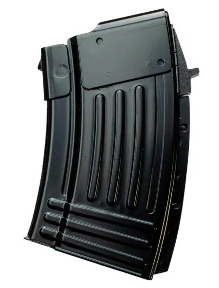 Global Ordnance LLC 810091157381   10rd Fully Ribbed 7.62x39mm Fits AK-47 Black Steel