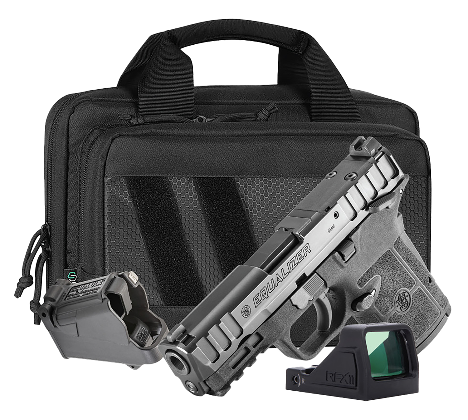 S&W EQUALIZER 14718  9MM  OR TS    CARRY ON BUNDLE