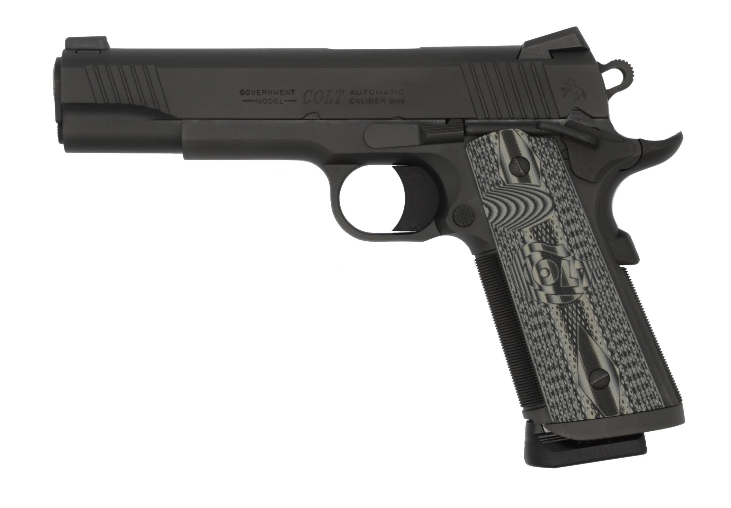 COLT COMBAT UNIT 9MM BLK 5" NS
