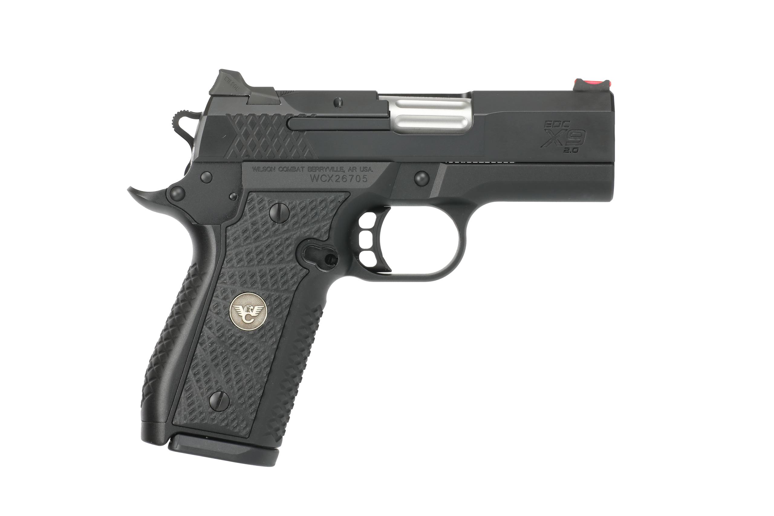 WILSON COMBAT EDC X9 2.0 9MM 3.25" 15+1 BLK