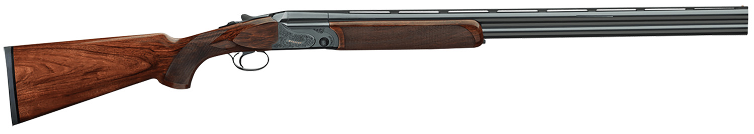Rizzini USA 1103-2028 BR110 Limited 20 Gauge 28" Nickel Chrome Steel Receiver Engraved Grade 2.5 Turkish Walnut Wood Stock