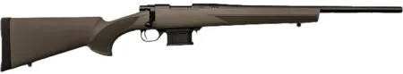 Howa HMA22ARCG 1500 Mini Action 1500 5+1 22" Blued Threaded Barrel, Blued Stainless Steel Drilled & Tapped Receiver, Green Fixed Synthetic Stock, Right Hand