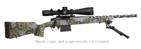 Horizon Firearms RF006P221816T12 Vandal X 22 Creedmoor 18" Black Fluted Threaded Barrel, Drilled & Tapped Receiver, Iota EKO X Carbon Fiber Stock