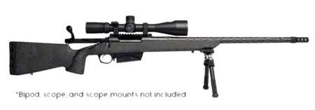 Horizon Firearms RF019C392216C20 Vandal Carbon II 7mm PRC 22" Black Fluted Barrel, Black Drilled & Tapped Receiver, Black Iota EKO X Carbon Fiber Stock