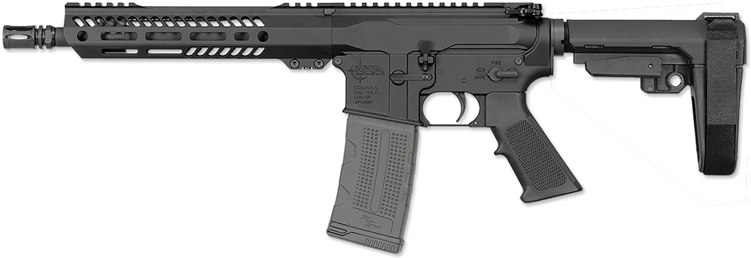 Rock River Arms DS2144 LAR-15M RRAGE 223 Rem/5.56 NATO 30+1 10.50" Black Anodized Steel Threaded Barrel, M-LOK Handguard, Black Aluminum Picatinny Rail Receiver, Black Polymer SBA3 Brace & Black Grip