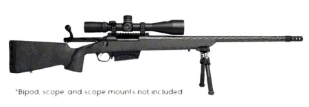 Horizon Firearms RF019C221816C20 Vandal Carbon II 22 Creedmoor 18" Black Fluted Barrel, Black Drilled & Tapped Receiver, Black Iota EKO X Carbon Fiber Stock