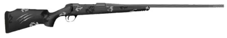 Fierce Firearms TWTROG65PRC20BP Twisted TI Rogue 6.5 PRC 20" Black Cerakote Steel Threaded Barrel, Drilled & Tapped Titanium Receiver, LR Negative Comb Phantom Camo Carbon Fiber Stock