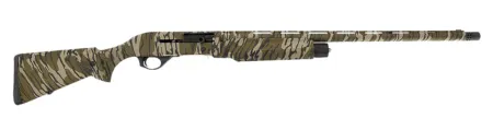 Spandau Arms 21000192 S2  Full Size 12 Gauge Semi-Auto 3" 3- 2.75" Shells 28" Overall Mossy Oak Bottomland Vent Rib Barrel, Drilled & Tapped Receiver & Fixed Synthetic Stock, Benelli Choke Tube System