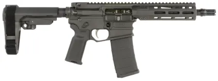 Cobalt Kinetics CKPROLITE30075BLK Pro Lite  300 Blackout 30+1 7.50" Black Melonite Barrel, Black Aluminum Receiver w/Picatinny Rail, Black Polymer SB Tactical SBA3 Brace, Black Polymer Grip