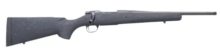 Howa HHSSL308BLK16 1500 Superlite Gen2 Full Size 308 Win 3+1 16.25" Black Threaded Barrel, Matte Blue Steel Drilled & Tapped Receiver, Black w/Black Webbing HS Precision Synthetic Stock, Right Hand