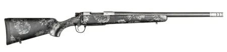 Christensen Arms 8010659900 Ridgeline FFT 25 Creedmoor 4+1 24" Carbon Fiber Threaded Barrel, Stainless Steel Drilled & Tapped Receiver, Carbon w/Gray Accents Sporter FFT Carbon Fiber Stock