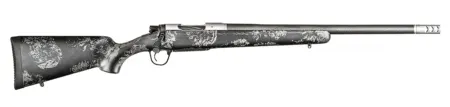 Christensen Arms 8010631801 Ridgeline FFT 7mm PRC 3+1 24" Carbon Fiber Threaded Barrel, Stainless Steel Drilled & Tapped Receiver, Carbon w/Gray Accents Sporter FFT Carbon Fiber Stock