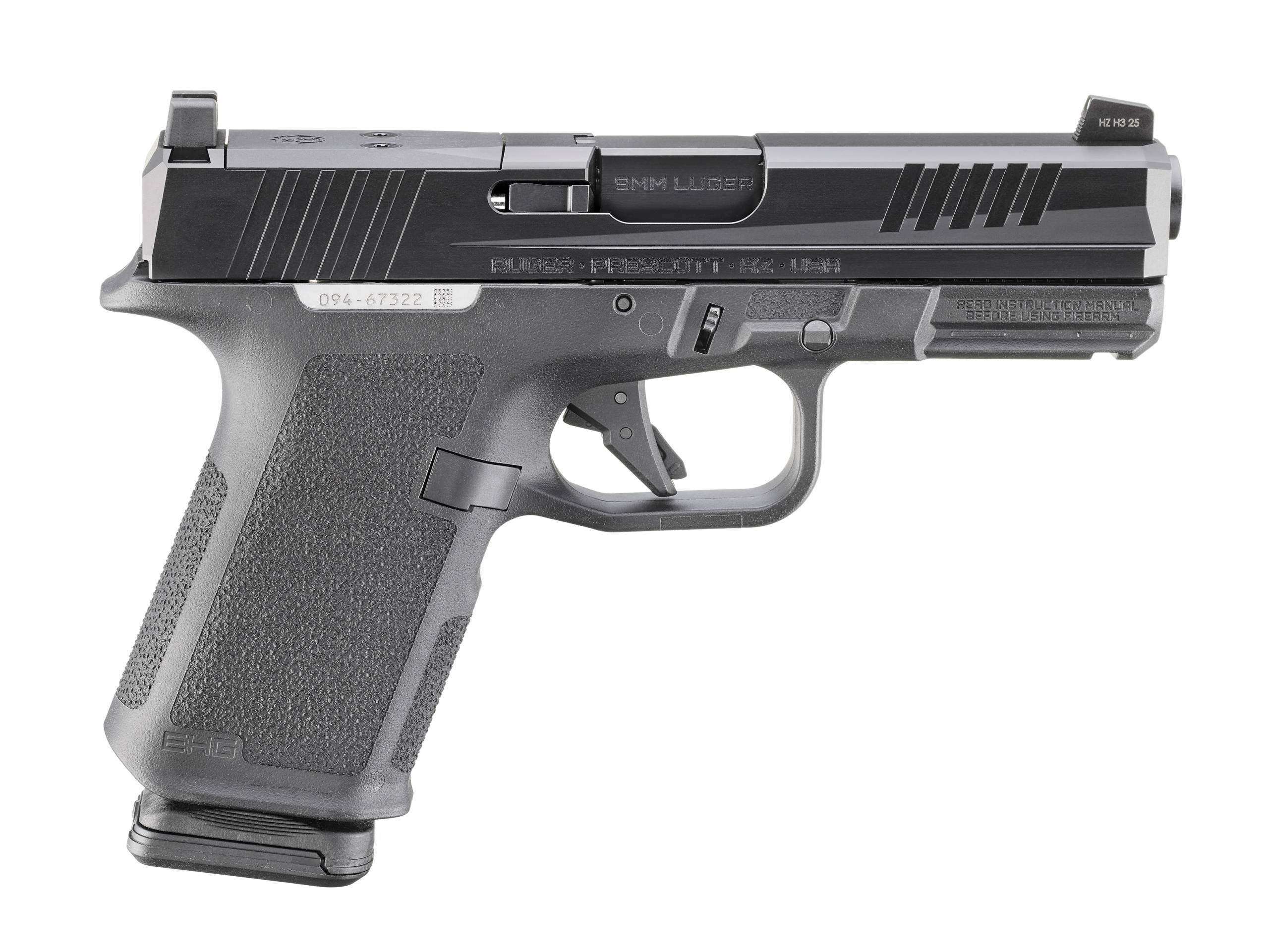 RUGER RXM 9MM BLK/BLK 15+1 4" AS