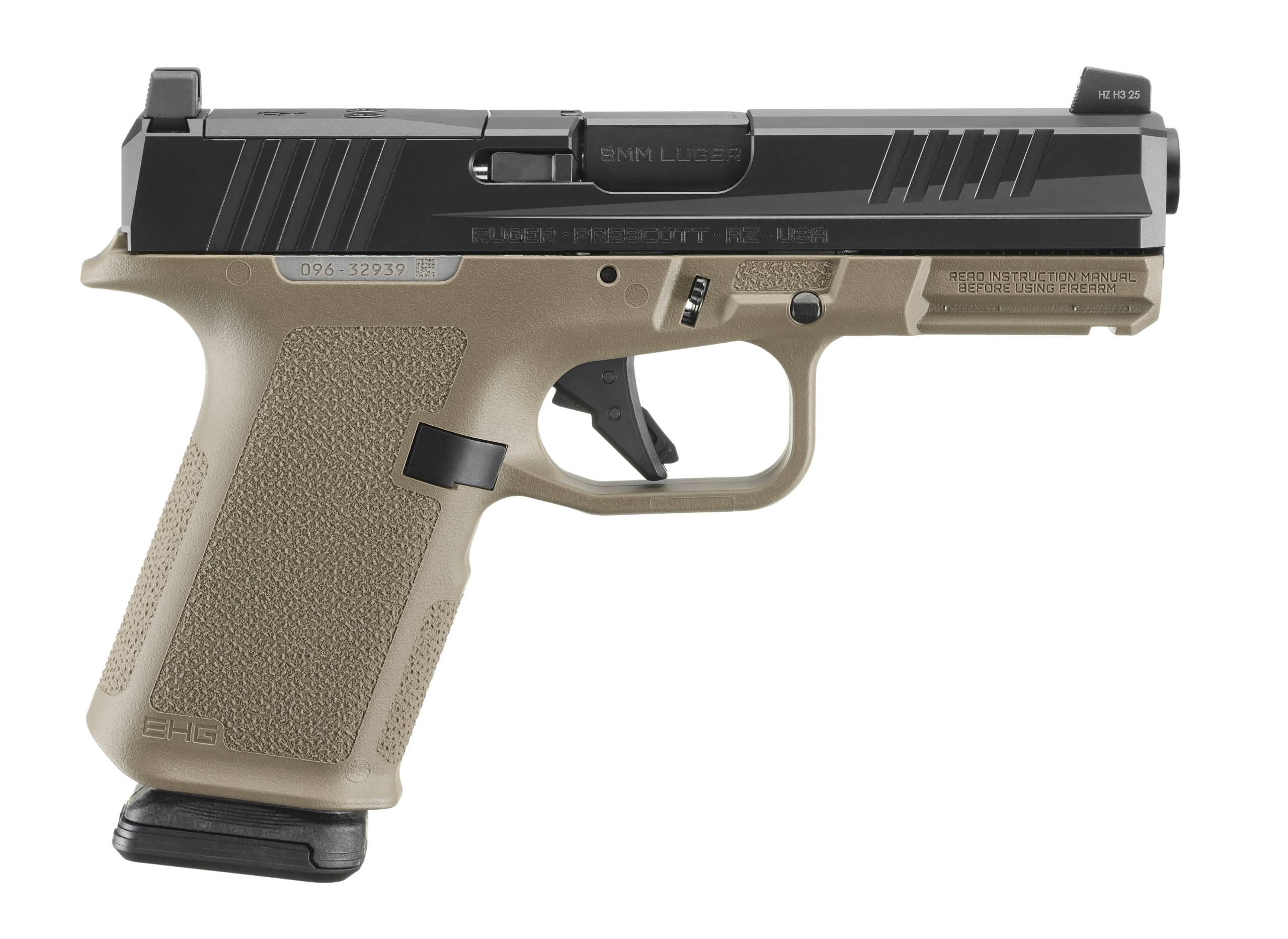 RUGER RXM 9MM BLK/FDE 15+1 4" AS