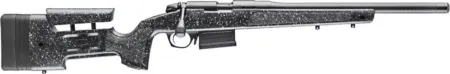 Bergara B-14R Left Hand Rifle .22 LR 10rd Magazine 18" carbon Fiber Barrel Black/Grey stock