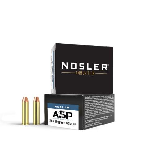 Nosler ASP Handgun Ammunition .44 Rem Mag 240gr JHP 1450 fps 20/ct
