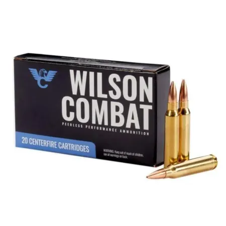 Wilson Combat Sierra MatchKing Rifle Ammunition .223 Rem 69gr HPBT 2700 fps 20/ct