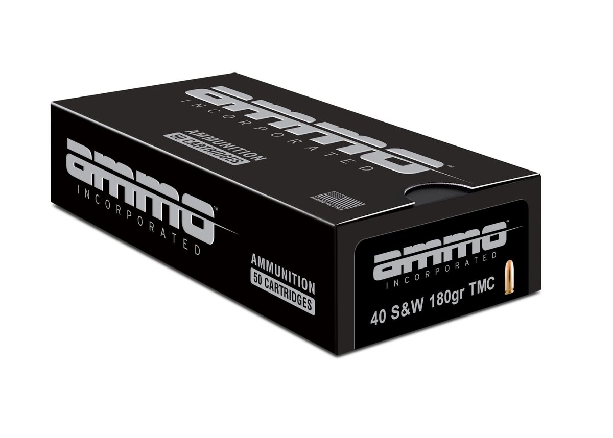 Ammo Inc Signature .40 S&W Handgun Ammo - 180 Grain | TMC | 50rd Box