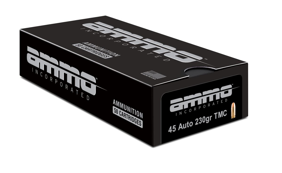 Ammo Inc Signature .45 ACP Handgun Ammo - 230 Grain | TMC | 50rd Box