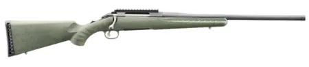 Glenfield 52006 Model A  Full Size 350 Legend 5+1 20" Matte Black Threaded Barrel, Matte Black Alloy Steel Receiver w/Picatinny Rail, Moss Green Splatter Fixed Synthetic Stock, Thread Protector
