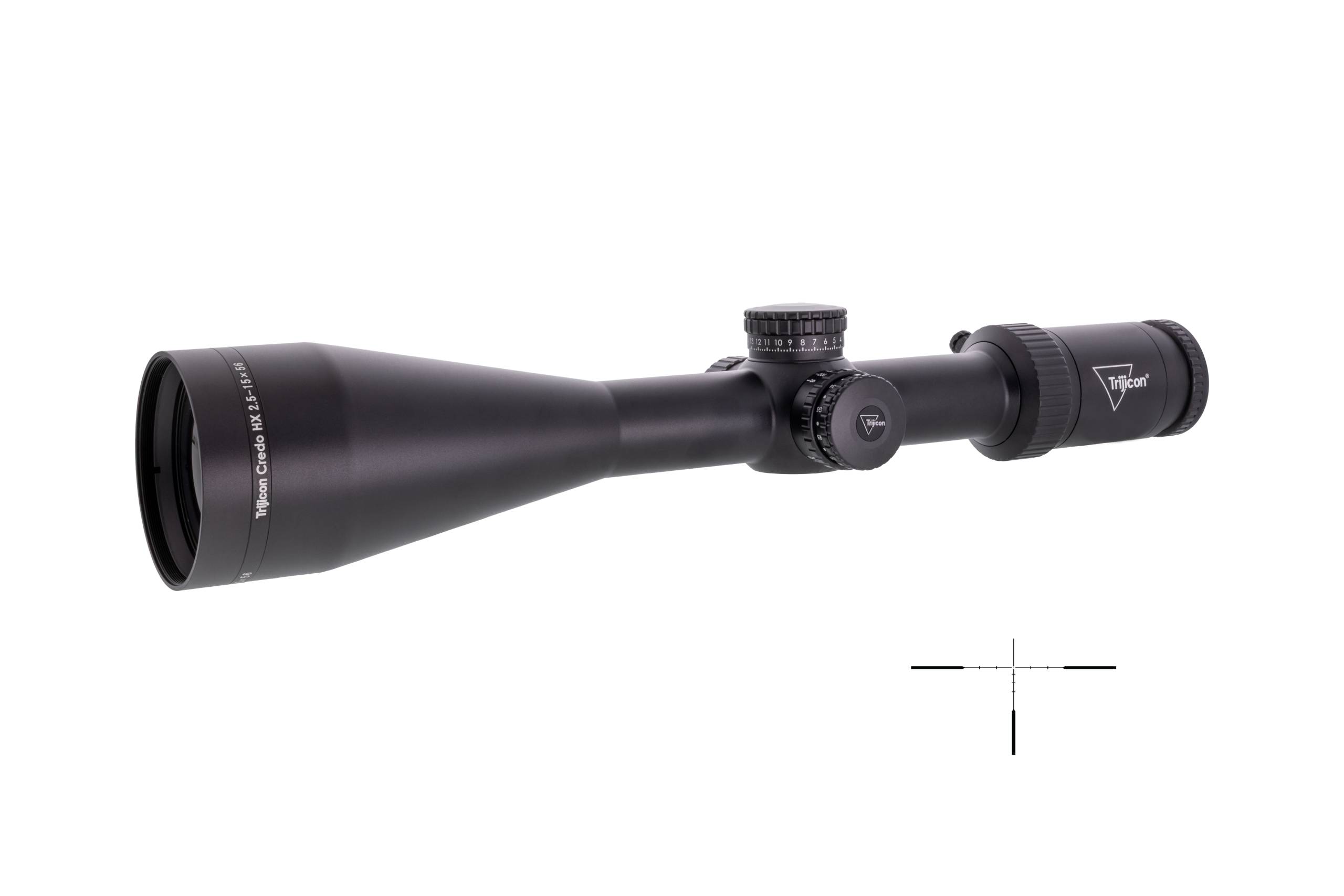 TRIJICON CREDO HX 2.5-15X56 BDC RD/GRN