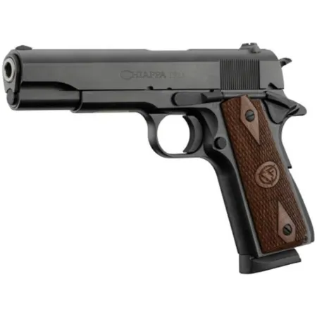 Chiappa 1911 Field Handgun .45 ACP 8rd Magazine 5" Barrel Black with Walnut Grip