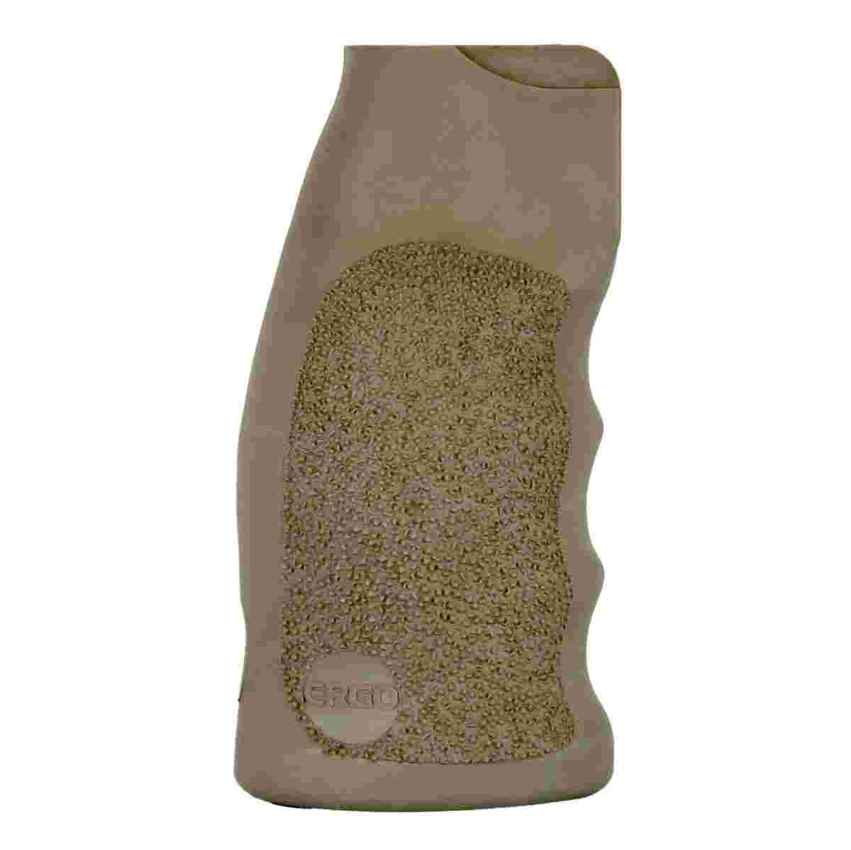 ERGO TACTICAL DELUXE ZERO ANGLE GRIP DARK EARTH