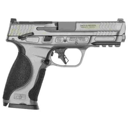 S&W M&P9 M2.0 Metal Optic Ready Handgun 9mm Luger 10rd Magazines(2) 4.25" Barrel Thumb Safety Load Indicator CA Compliant