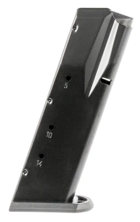 Mec-Gar MGWIT40LFAFC Tanfoglio 14rd 40 S&W, Fits Tanfoglio Witness Large Frame, Blued w/Anti-Friction Coating Carbon Steel