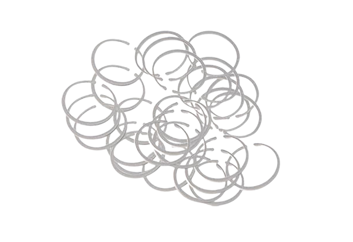 Luth-ar BT-01-30P BOLT Gas Rings 223 Rem/5.56mm AR-15 Silver