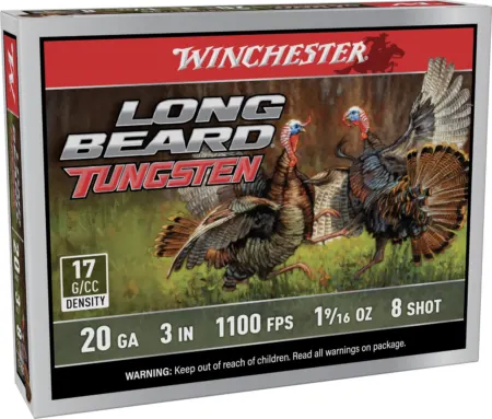 WIN LBT2038  20G 3"  #8 LONGBEARD TS17 1-9/16 5/10
