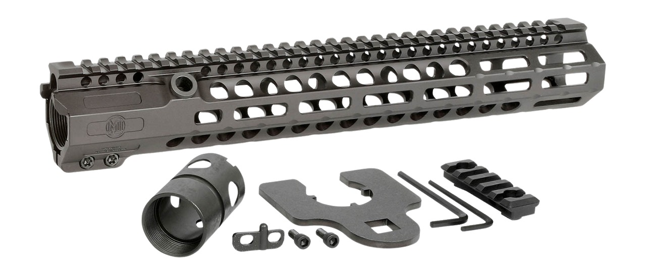 MIDWEST MI-CRMHD-13.5     COMBAT RAIL HD MLOK 13.5