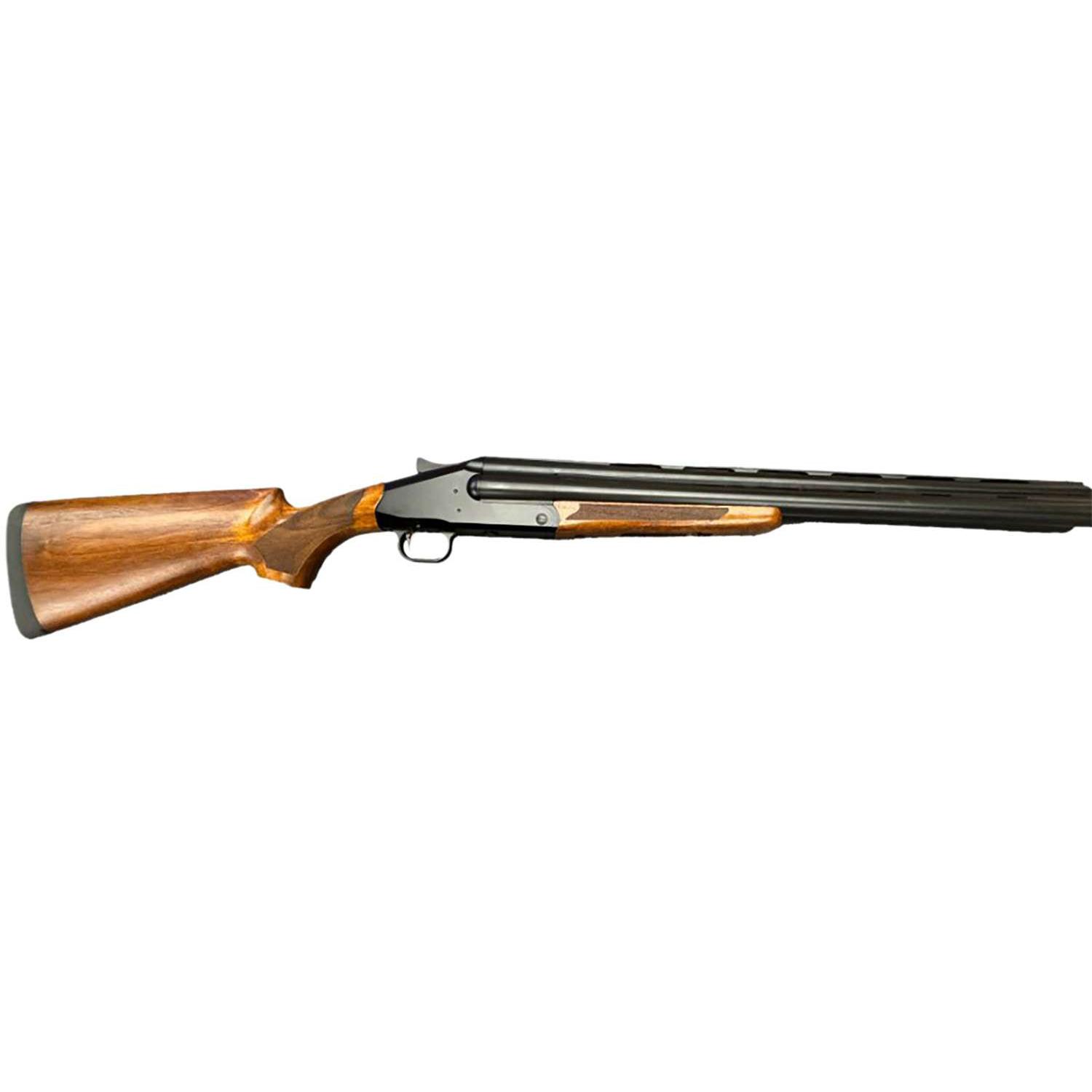 ATI Triple Barrel Shotgun 12ga 3.5" Chamber 3rd Capacity 18" Barrel Black Receiver Wood Stock