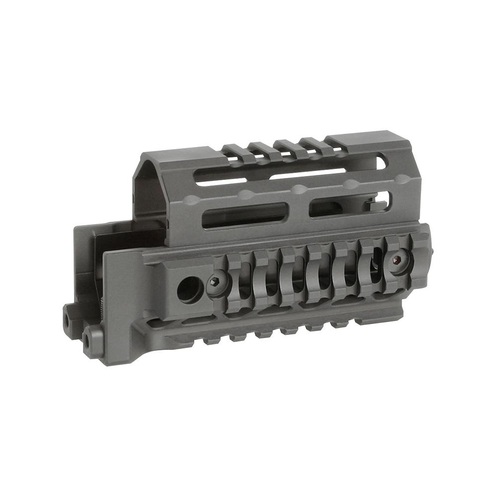 Midwest Industries AK Alpha Series Krink Quad Rail Handguard Black