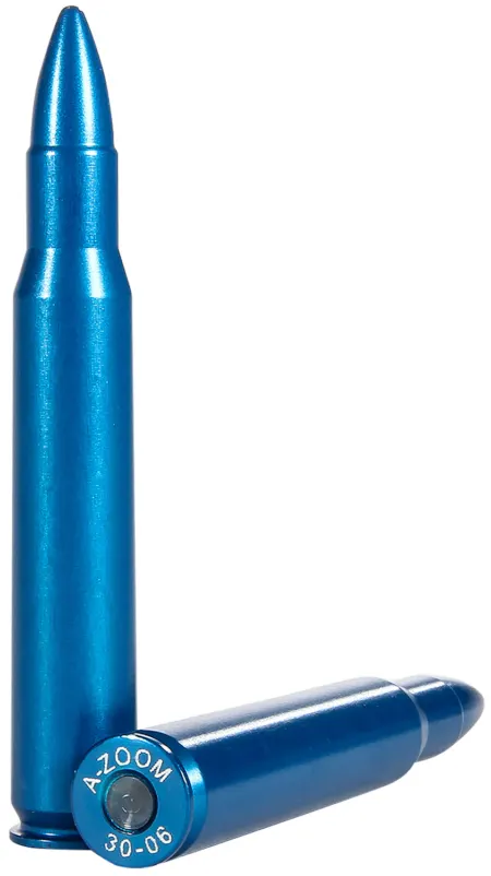 A-Zoom 12327 Rifle Blue Snap Caps 30-06Springfield 5Pack