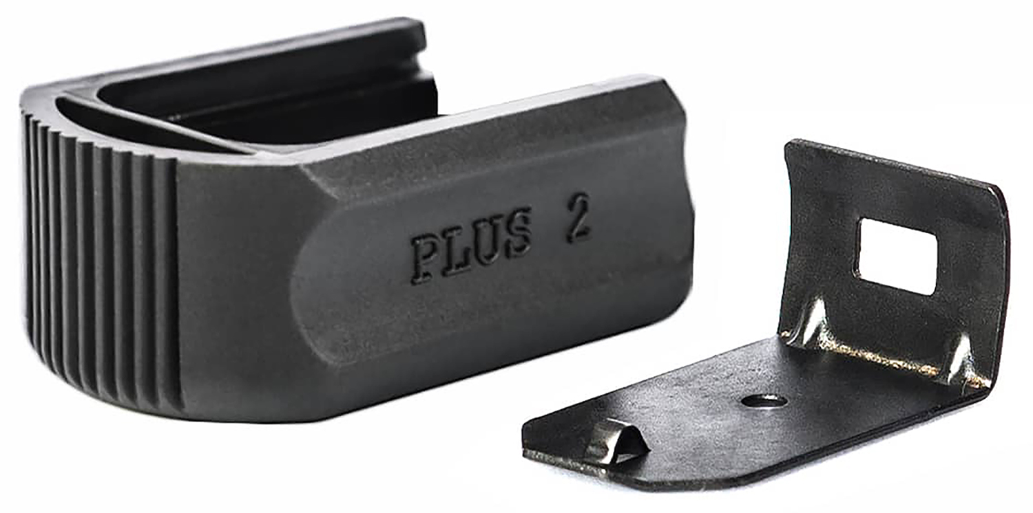 Mec-Gar F42099SET Plus-2 Adapter Set Black Aluminum/polymer, Fits Mec-Gar Optimum Flush Magazines