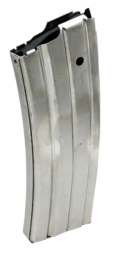 ProMag RUGA3N Ruger Mini-14  30rd 223 Rem Silver Nickel-Plated