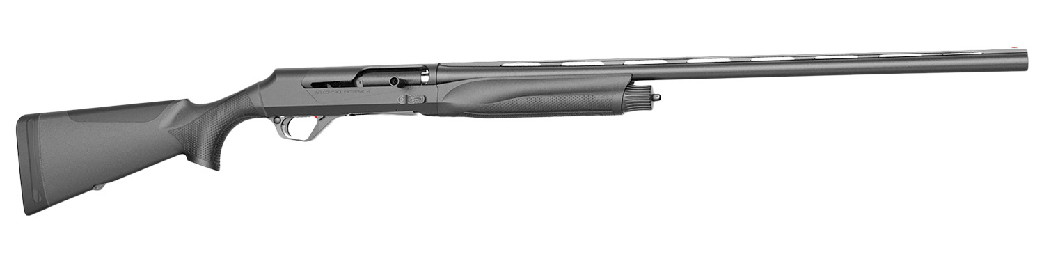 Retay USA CRACEBLK28 Ace Type R Full Size 28 Gauge Semi-Auto 3" 3+1 28" Extra Black Vent Rib Barrel, Drilled & Tapped Hump Back Steel Receiver, Adj Shim Black Synthetic Stock, Ambidextrous