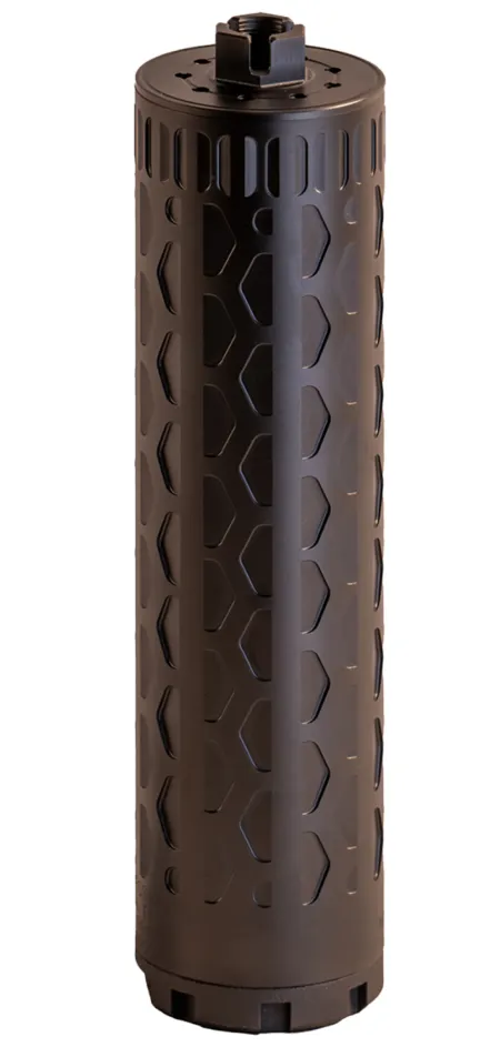 BOE Suppression BOE-TI-556-6 MOD1  5.56 NATO 1.75" Black Titanium 1.375"x24