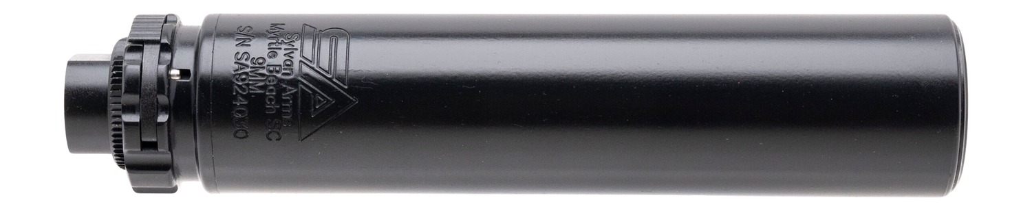 Sylvan Arms SA9TIRD SA9 9mm Matte Black Titanium 1/2"x28