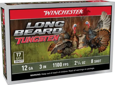 WIN LBT1238  12G 3"  #8 LONGBEARD TS17 2-1/4  5/10