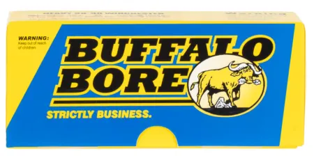 Buffalo Bore Ammunition 8B20 Lever Gun Strictly Business 45-70Gov 405gr Semi Jacketed Flat Point 20 Per Box/12 Case